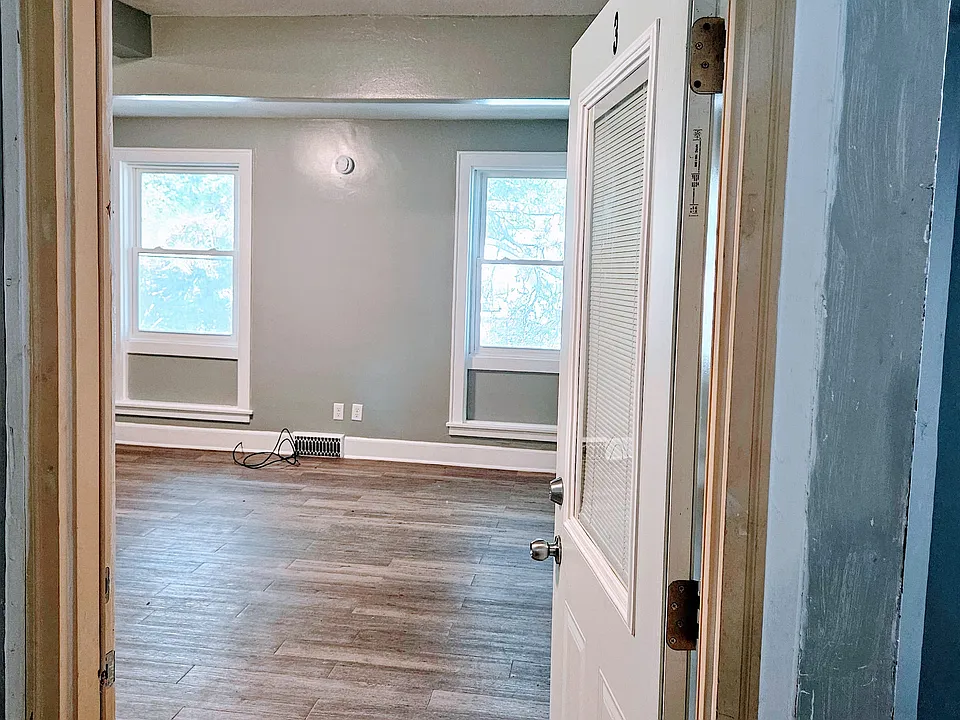 Front door open enter