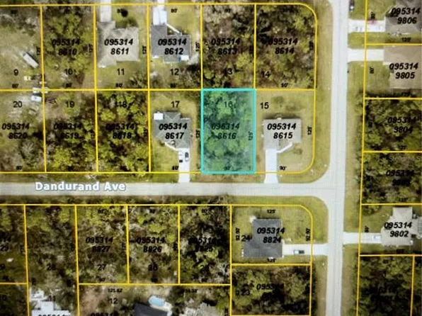 Dandurand Avenue Lot #16, North Pt, FL 34291