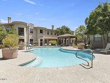 Enjoy the community pool and spa.