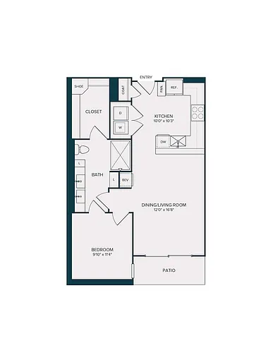 Floor plan A8
