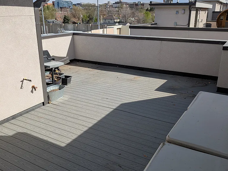 Expansive Rooftop Deck