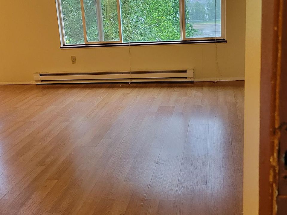 Front door into living room