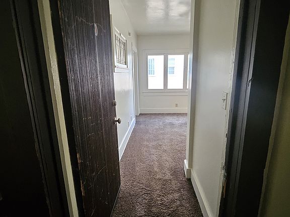 Entrance door + hallway