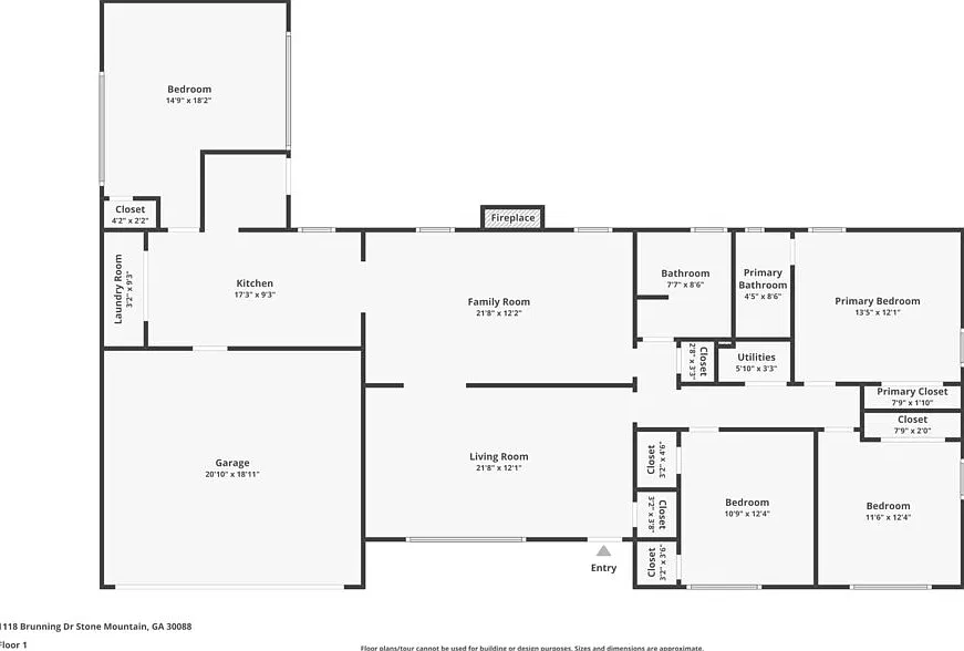4 bed, 2.0 bath, 1801 sqft, $1,905 — Photo 2