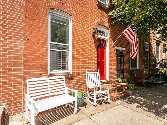 Quiet one-way, tree-lined st