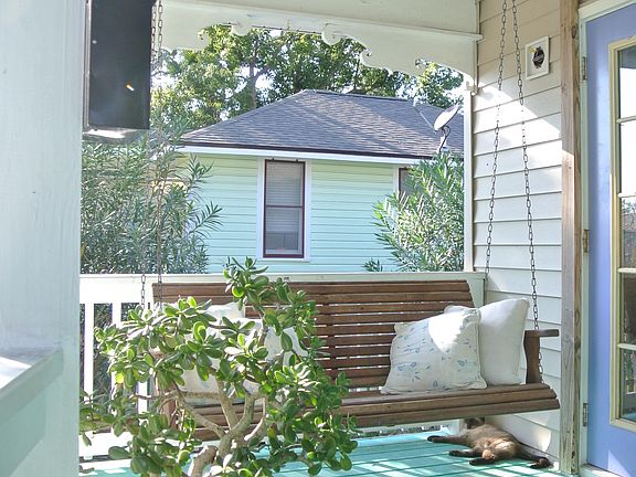 Front Porch with Swing 