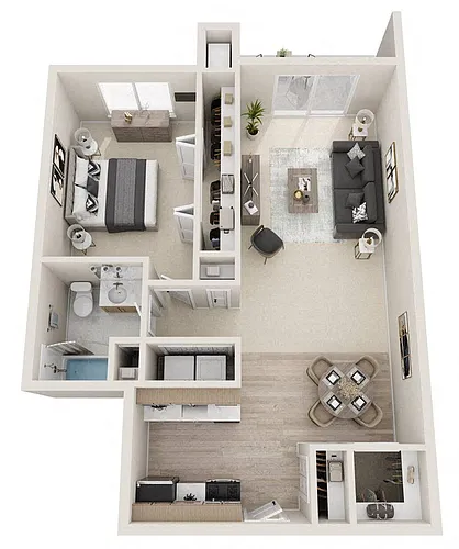 Floor plan The Reserve - 1GR
