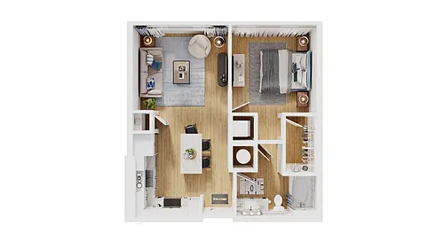 Floor plan Sand Lake