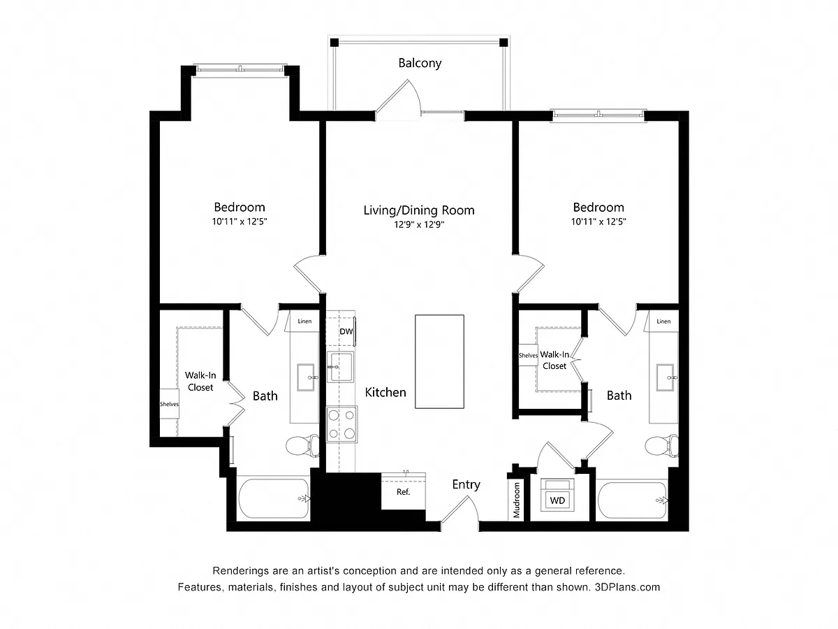 Floor plan TY.B1.2