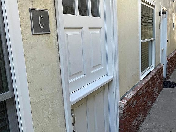 Front door of unit C