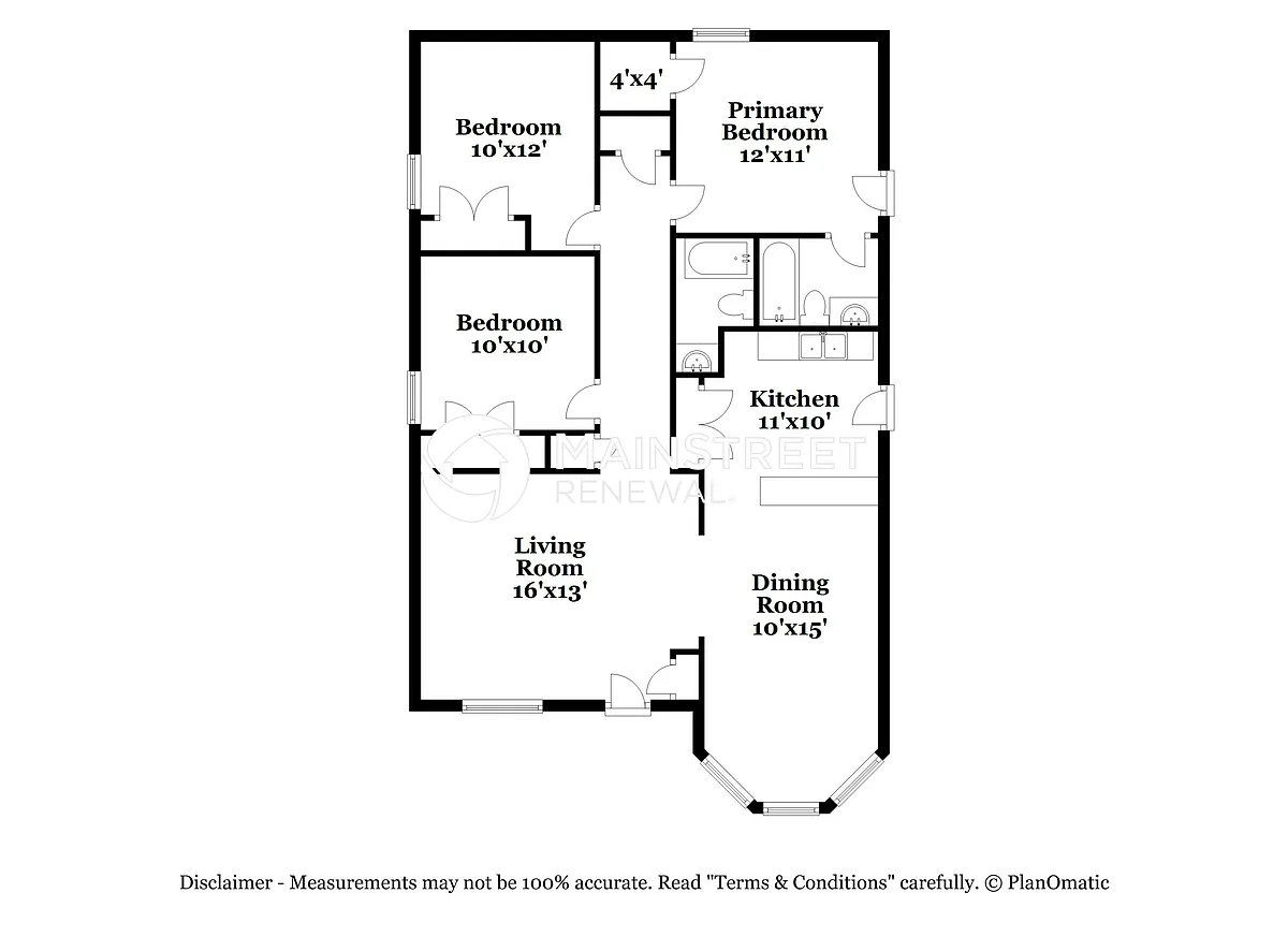 Floor Plan - 10256 Palmer Dr