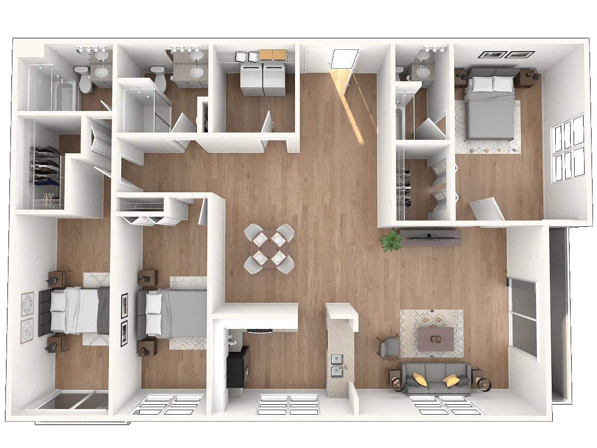 Floor plan 3B30
