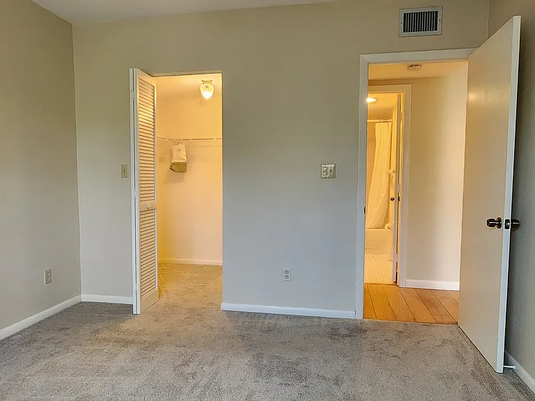 Guest walk in closet and bath