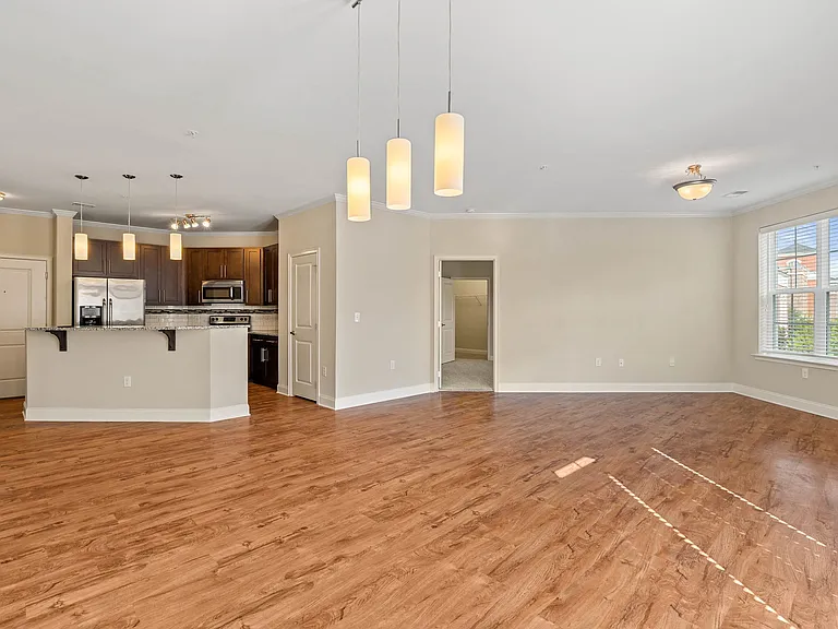 Living Room Area at The Village Lofts in Greensboro, NC