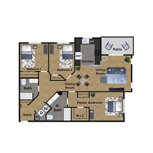 Floor plan 3X2