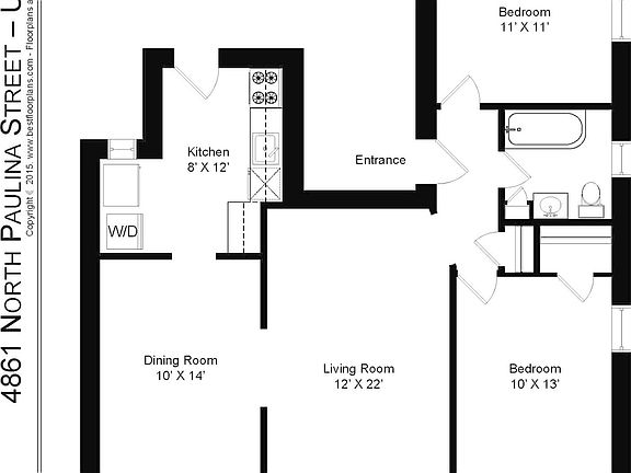 5th image of 4861 N Paulina St APT 1A