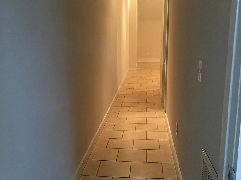 Looking down hallway from Master Bedroom