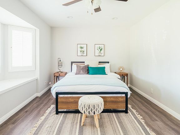 1 of 3 bedrooms. Queen bed.