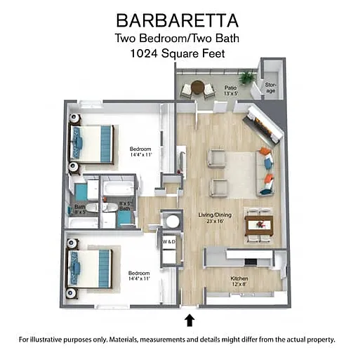 Floor plan Barbaretta