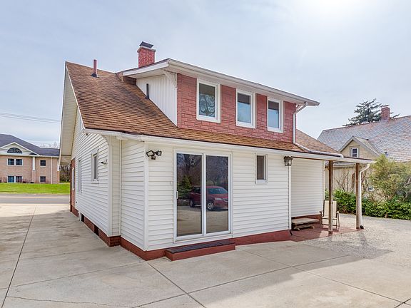 Large driveway