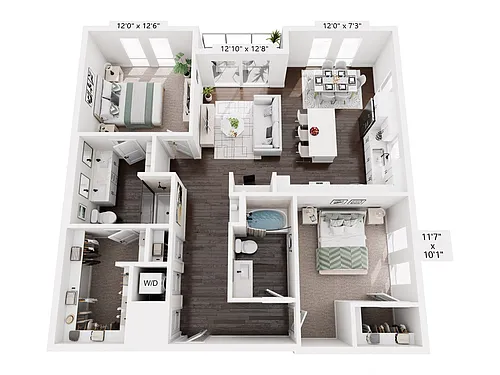 Floor plan B4