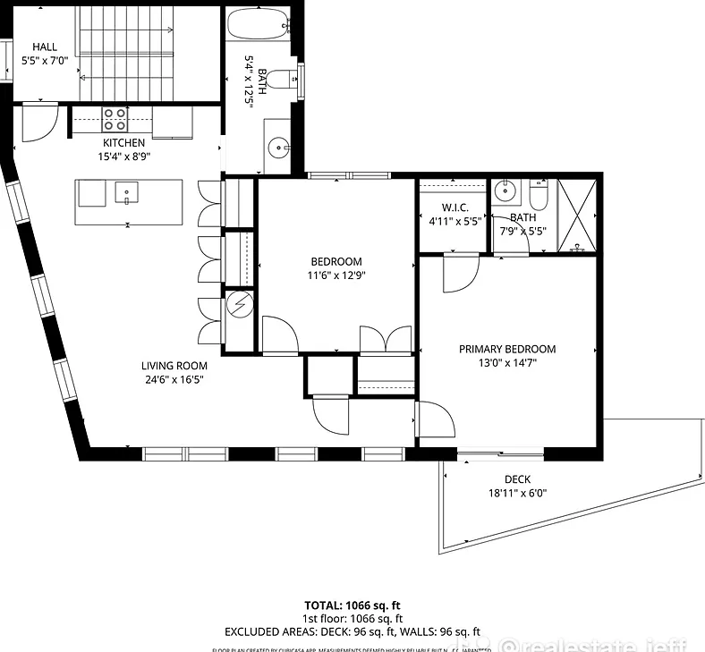 2 bed, 2.0 bath, 1066 sqft, $3,200 — Photo 2
