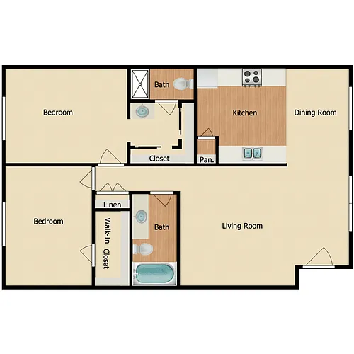 Floor plan Plan H