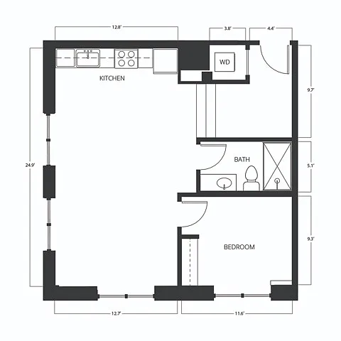 Floor plan AC-LIB