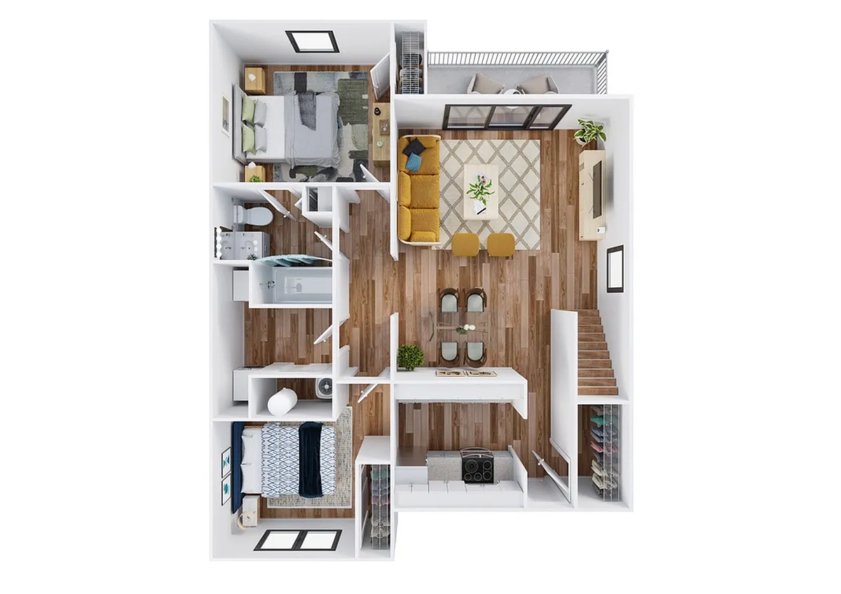 Floor plan Cottage