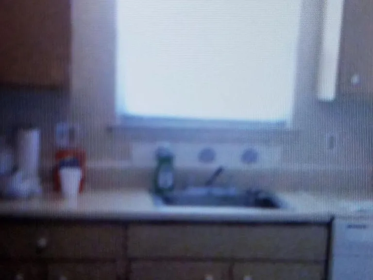 Kitchen is in the front of the house.