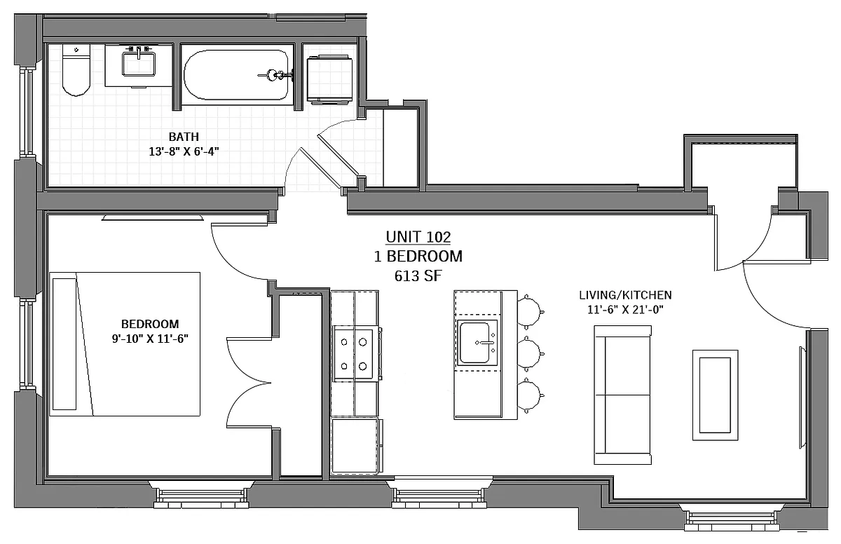 Floor plan 102
