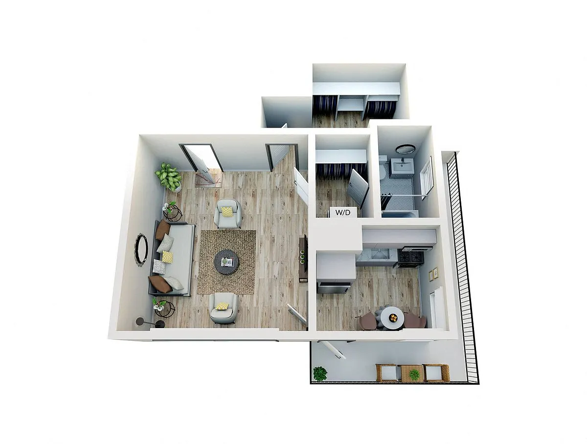 Floor plan Studio