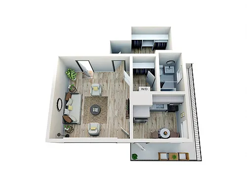 Floor plan Studio