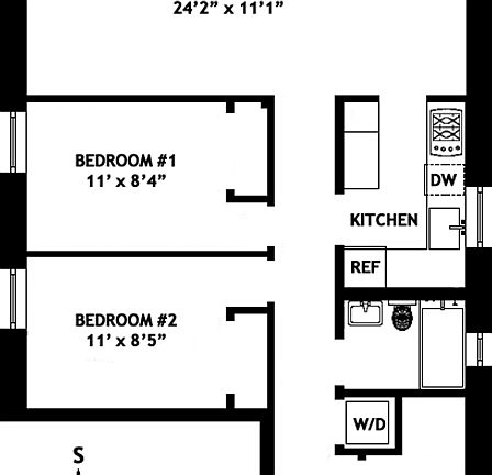 2nd image of 422 W 20th St APT 4G