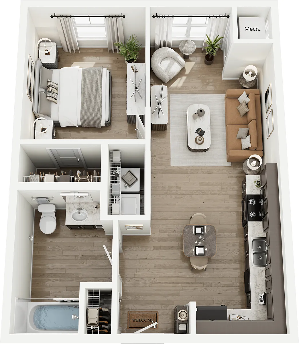 Floor plan A1