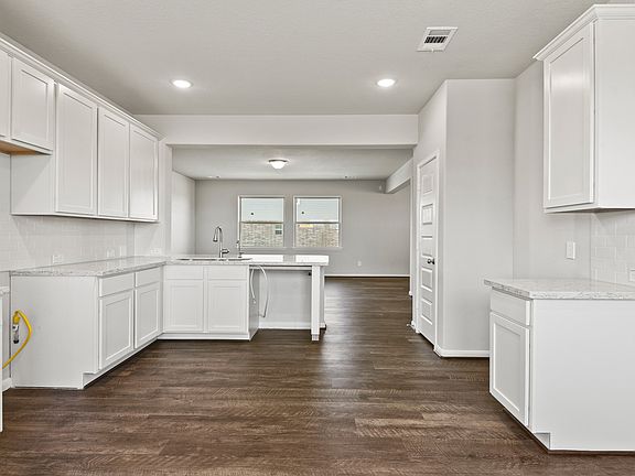 Abundant cabinet and counterspace