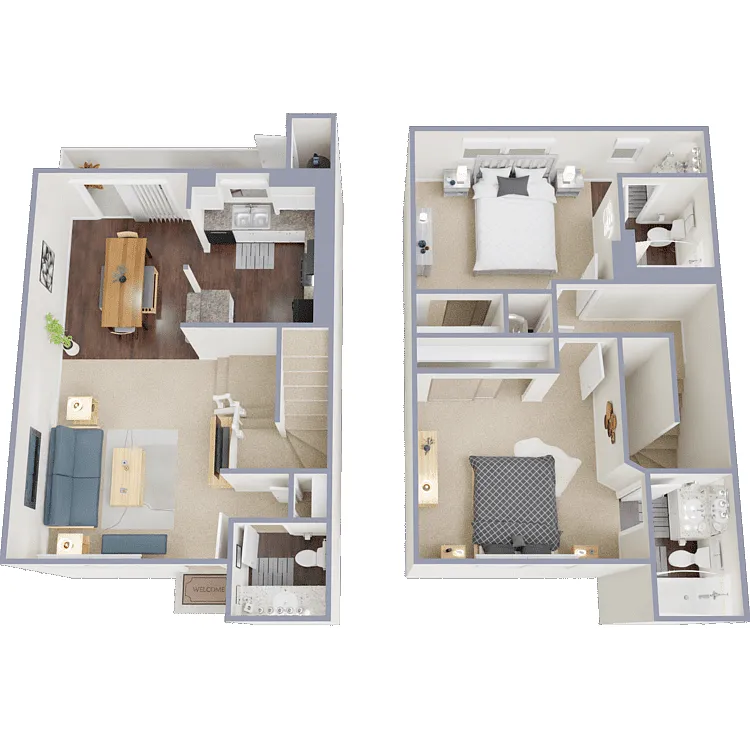 Floor plan Plan E