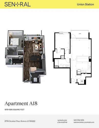 Floor plan A18