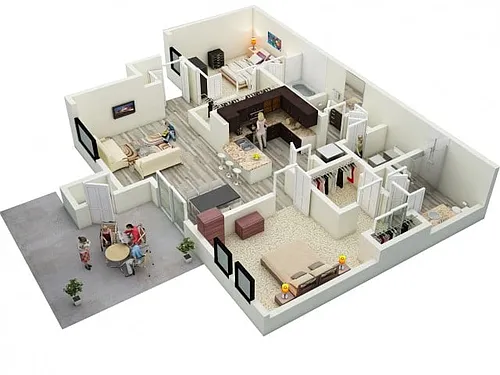 Floor plan B2