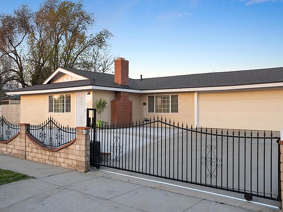 Newly installed motor iron gate.