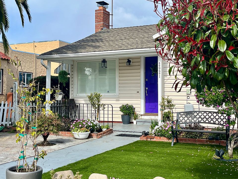 Outside of the house- recently did new landscaping.
