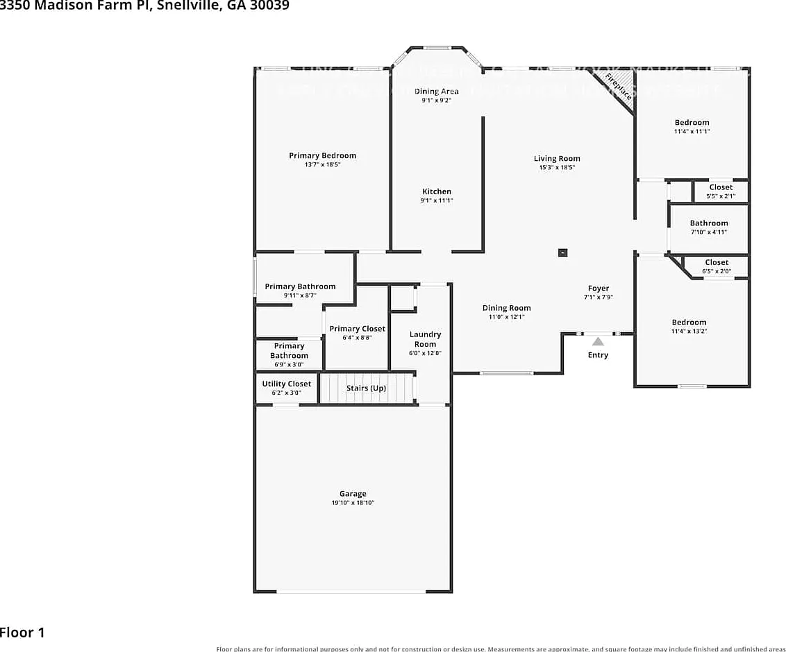 3350 Madison Farm Pl Snellville, GA 30039 — Photo 2