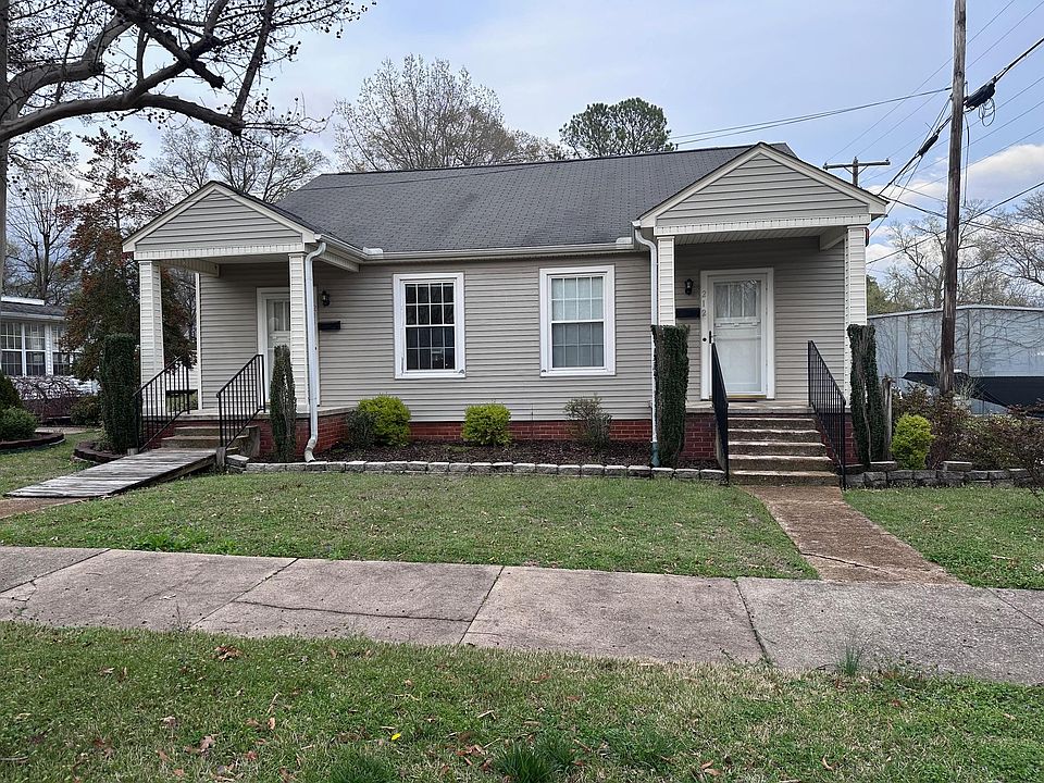 214 is located on the left side of the duplex