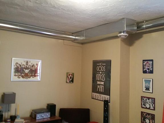 New Heating Sys, Really Cool Exposed Ductwork