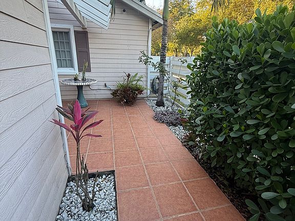 Front patio entrance