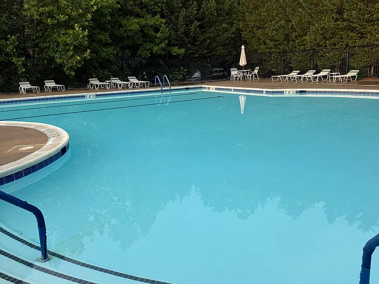 The community swimming pool