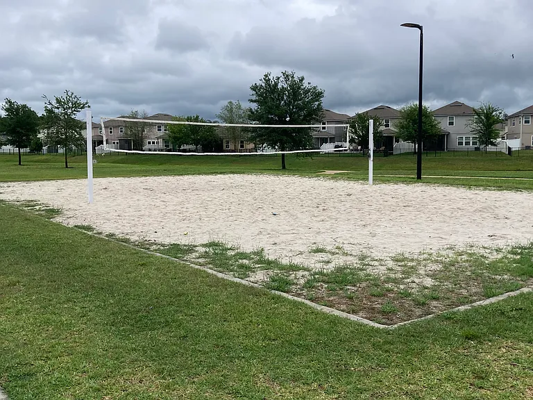 Fox Creek volleyball court