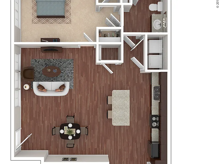 A2 3D Floor plan A2 3D Floor plan