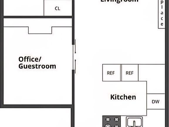 2nd image of 350 W 12th St APT 4A