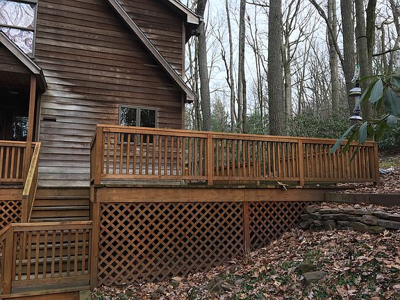 Outside -Treated timber deck